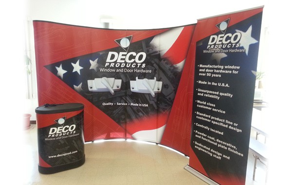 Deco Products Trade Show Booth